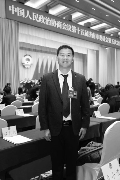 济南市政协委员韩克 受访者供图